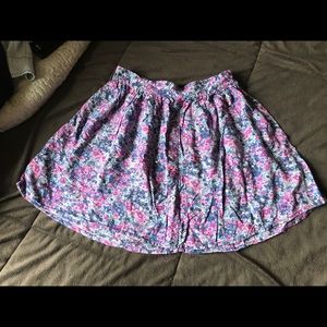 Cute floral skirt